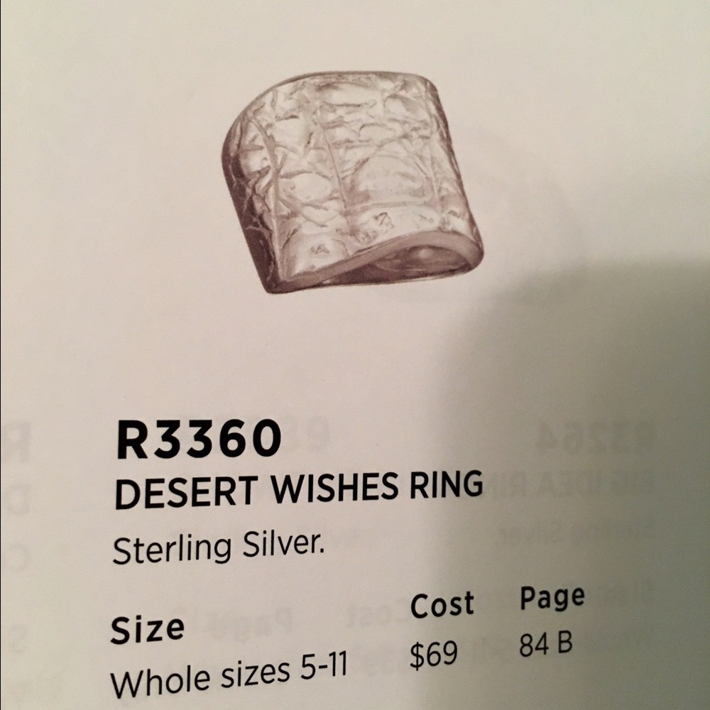 Silpada Desert Wishes Ring